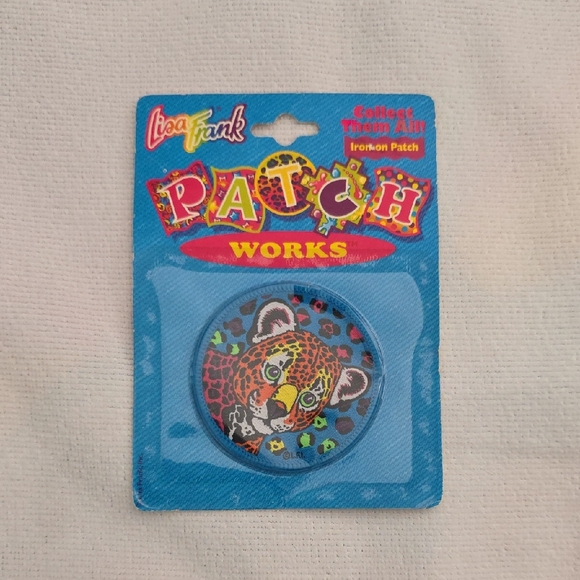 Lisa Frank Other - Lisa Frank Patch Works Hunter Baby Leopard Iron On Patch